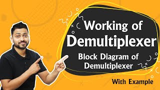 Working of Demultiplexers  Digital Electronics [upl. by Nnave790]