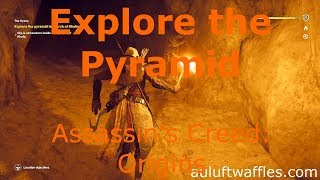 Explore the Pyramid in search of Khaliset The Hyena Assassins Creed Origins [upl. by Truelove]