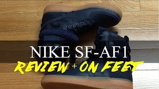 Nike SFAF1 Special Field Air Force 1  Review amp On Feet [upl. by Kei]