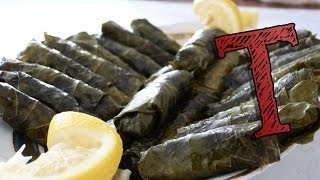 Turkish Stuffed Grape Leaves Recipe  How to make the Best Sarma [upl. by Allene]