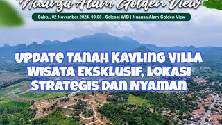 Update Tanah Kavling Villa Wisata Eksklusif Lokasi Strategis Dan Nyaman [upl. by Kasey]