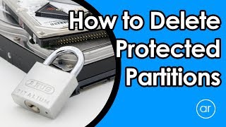 How to Delete the Undeletable using Diskpart Disk Partition in Windows 10 [upl. by May]