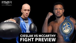 quotIM 80 SURE CIESLAK WINSquot｜MICHAL CIESLAK VS TOMMY MCCARTHY｜FIGHT PREVIEW [upl. by Lleuqar]