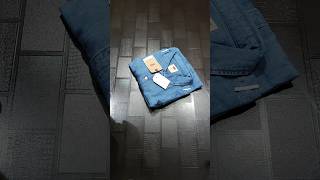 Levis Mens Blue Denim Shirt levis denim myntra unboxing mensfashion shorts [upl. by Eibo]