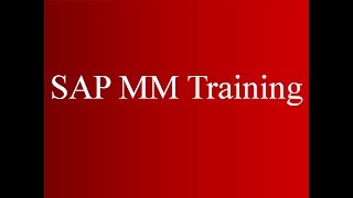 SAP ECC MM Training  Introduction to ERP and SAP MM Video 1  SAP MM Material Management [upl. by Ancel515]