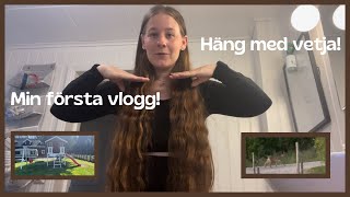 Lodjur på besök och snickrar lekstuga 🔨  VLOGG [upl. by Inek]