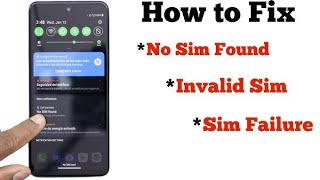 Invalid sim card directive  sim card activate kaise kare  invalid sim [upl. by Ydieh]