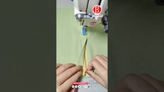 How to Make Simple method of zippering pants Tutorial Part [upl. by Nnylrahc732]