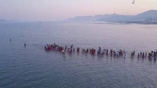 Sea Parting Festival  Jindo South Korea Mavic Pro [upl. by Sipple923]