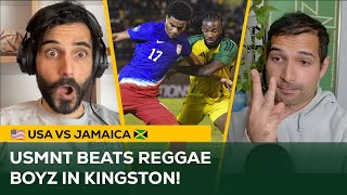 USMNT BEATS Jamaica Reggae Boyz after Turner Penalty Heroics  CONCACAF Nations League Reaction [upl. by Arva165]