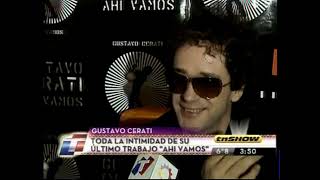 Gustavo Cerati Entrevista quotAhí Vamosquot  2006  TN Show [upl. by Kotick]