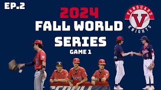 Game One Ends In Controversy  Vanguard Baseball  Fall World Series 2024 [upl. by Huesman502]