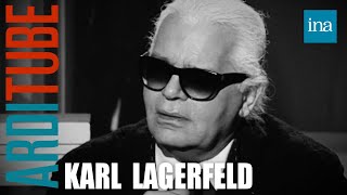 Karl Lagerfeld quotLa fourrure dans la modequot  INA Arditube [upl. by Angelico]