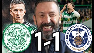 KILLIE SINK CELTIC amp THEIR TITLE HOPES CELTIC 11 KILMARNOCK  MATCH REVIEW  SCOTTISH PREMIERSHIP [upl. by Adlemi]