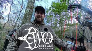 Bow Hunting New Jersey Whitetail Deer Permit Bow Buck Chasing Doe  The Rut has Arrived [upl. by Olsewski]