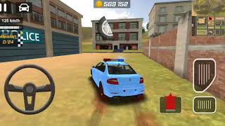 ✅Police Drift Car Driving Simulator  3D Police Patrol Car Crash Chase Games  Android Gameplay [upl. by Otrebron]