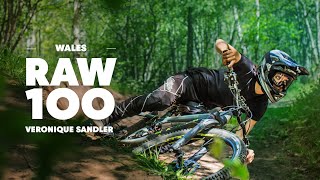 Veronique Sandlers 100 Seconds of Pure MTB Bliss  RAW 100 [upl. by Dlaregztif]