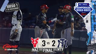 🦌Venados vs Sultanes👳‍♂️ 4 de noviembre 2022 [upl. by Iram308]