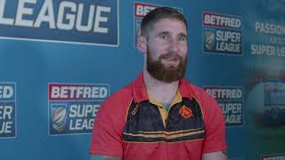 Sam Tomkins  Catalans Dragons  Super League Launch [upl. by Aset]