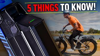 EBike Batteries Explained 5 Things to Know [upl. by Harbert]