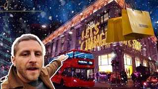 Christmas Shopping at Selfridges amp Trespassing in One of Londons Most Iconic Hotels [upl. by Rotberg]