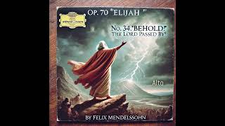 Op 70 quotElijahquot No 34 quotBehold God the Lord passed byquot Mendelssohn Alto  YouTube Music [upl. by Alyhc424]