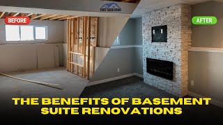 Fort Sask Renovations  The Benefits of Basement Suite Renovations [upl. by Dnomsed]