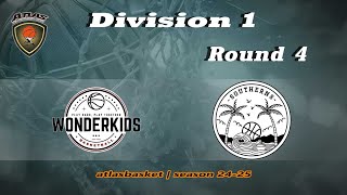 Atlasbasket  Div 1Round 4  WONDER KIDS vs SOUTHERNS [upl. by Aivle]