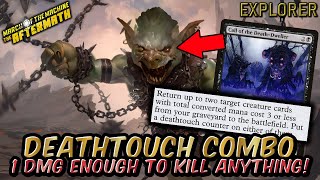 Goblin Deathtouch Combo  Kill Anything With This Setup  Explorer Bo3 Ranked  MTG Arena [upl. by Anwaf]