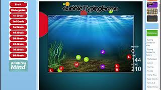 quotBubbles AZ Game Typing Practice Made Fun with TypingGamesquot [upl. by Enomis586]