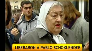 Liberaron a Pablo Schoklender  Telefe Noticias [upl. by Dhruv738]