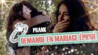 Pranque  La demande en mariage épique de mon pote   French proposal prank [upl. by Ear]