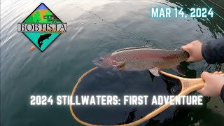 2024 Day 1 Lake fly fishing for rainbow trout in BC [upl. by Stahl]