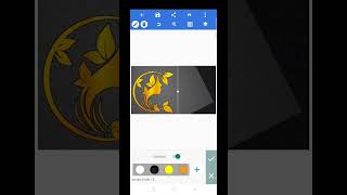 logo kaise banaye logo design shorts shortvideo youtubeshorts trending [upl. by Ardnikal451]