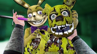 I Performed Illegal Experiments on Springtrap in BONEWORKS VR [upl. by Arinay]