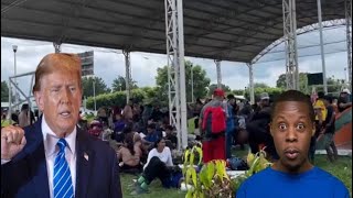 Se kounya pral gen kouri nan lakou mexico Migran yo mande anraje pou yo al sou fontyè [upl. by Seldun]