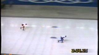 Winter Olympic Games Calgary 1988  5 km Milesi  Sighel [upl. by Jonati]