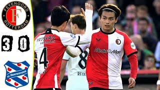 Feyenoord vs Heerenveen 30 Samenvatting Eredivisie 2024 [upl. by Yssej312]