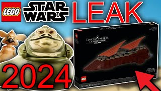 LEAKED Lego Star Wars UCS Jabbas Sail Barge 2024 [upl. by Patin]