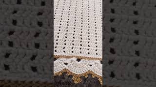 Caminho Realeza Bora aprender inspiration crochet handmade croche mesa toalhademesaemcroche [upl. by Lac]