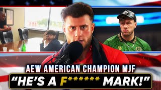 MJF On Being Americas Greatest Hero Will Ospreay Shane McMahon In AEW Britt Baker Drama amp More [upl. by Atinaj]