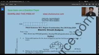 Module 1 sourcetransformation vtuquestions problems circuitanalysis networkanalysis questions [upl. by Sila]