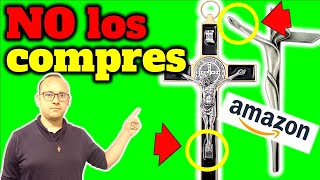 🟡¿COMO RECONOCER CRUCIFIJOS MALOS  Crucifijos contaminados en AMAZON y TIENDAS RELIGIOSAS [upl. by Animas]