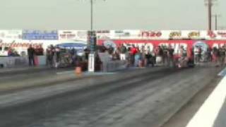 AFuel Dragster crash at California Hot Rod Reunion 2008 [upl. by Ttocs]