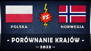 🇵🇱 POLSKA vs NORWEGIA 🇳🇴  Porównanie gospodarcze w ROKU 2023 Norwegia [upl. by Srevart]