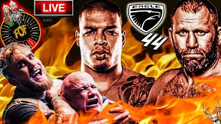 🔴EAGLE FC 44 Kharitonov vs Spong  Evans vs Checco  Jake Pauls Dana White Diss Track  MMA NEWS [upl. by Shulem]