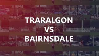 Round 10 Highlights  Traralgon v Bairnsdale [upl. by Nanine]