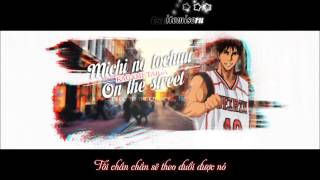 Kuroko no Basket Vietsub Charater Song Michi no tochuu  Kagami Taiga [upl. by Yenruogis]