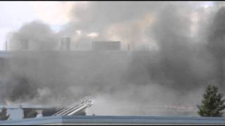 Raw Video Deadly Explosion at Minn Paper Mill [upl. by Forrer707]