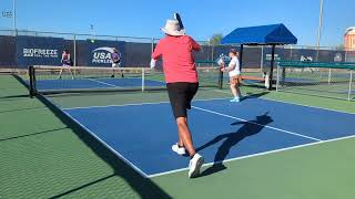 Gold Medal Match Mixed 45 65 at Nationals 2024 Pickleball [upl. by Tamah]